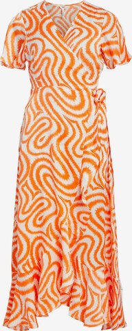 OBJECT Summer Dress 'Green Papaya' in Orange: front