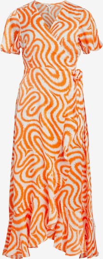 OBJECT Kleid 'Green Papaya' in orange / weiß, Produktansicht