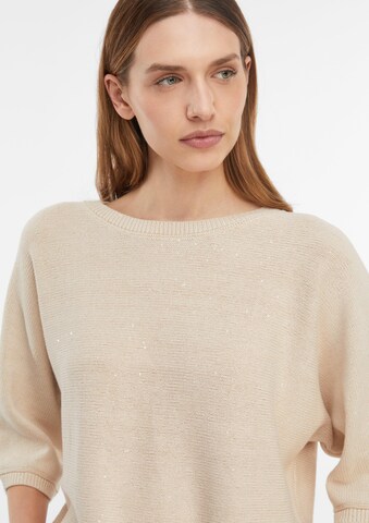 Pull-over COMMA en beige