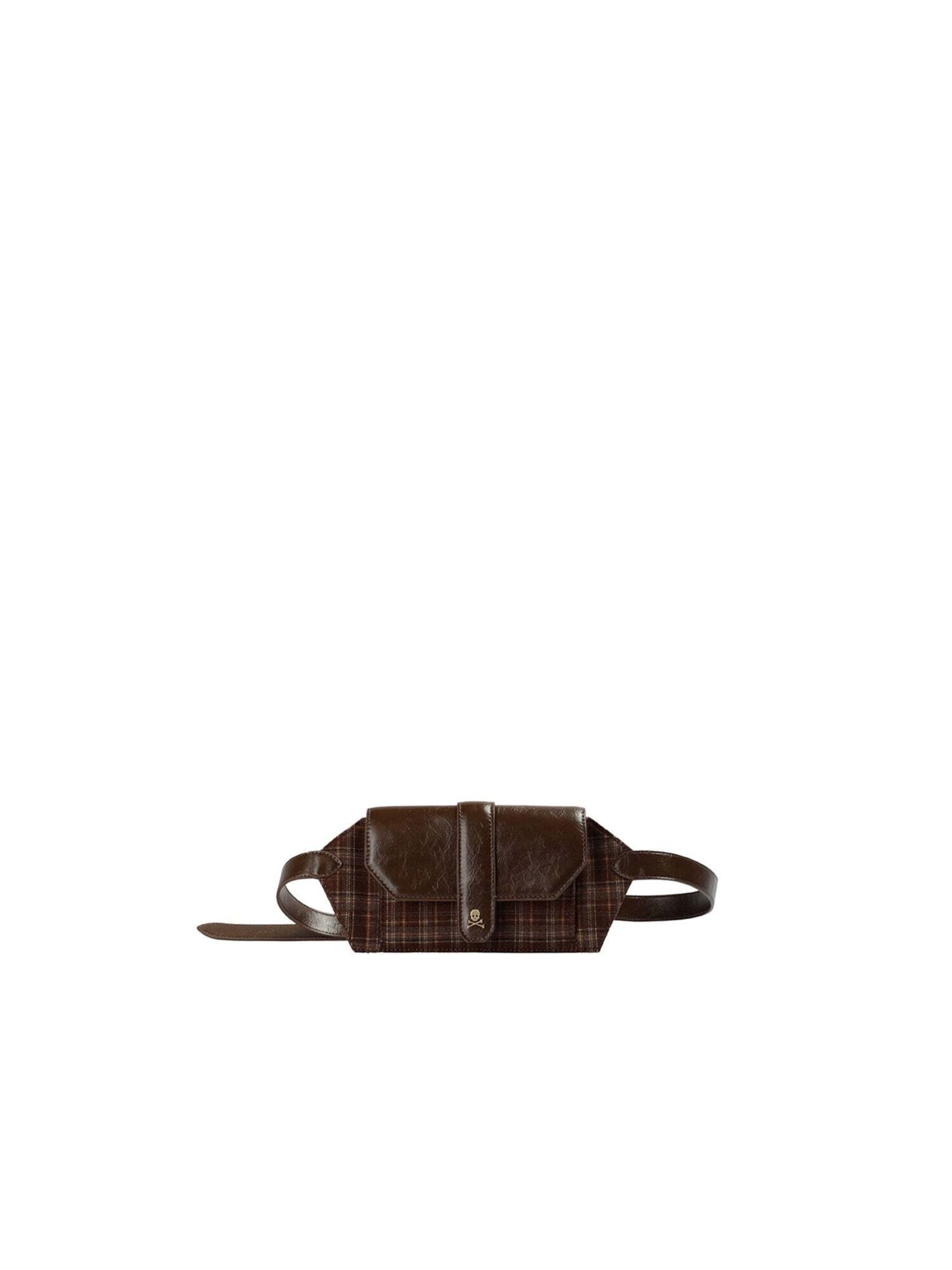 Scalpers Scfabric Funny Bag ' ' in Braun: Vorderseite