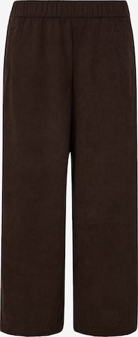 s.Oliver CURVE Wide leg Broek in Bruin: voorkant