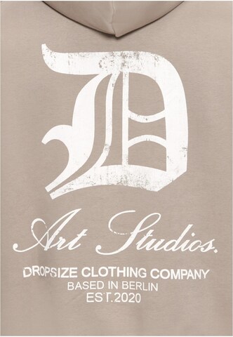 Sweat-shirt 'Art Studios' Dropsize en beige