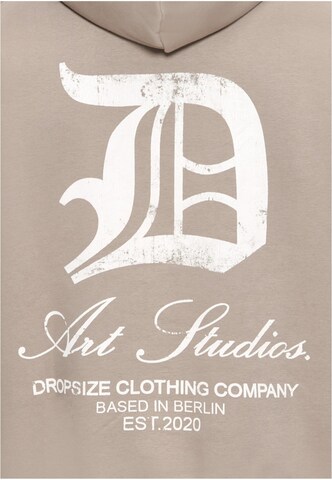 Felpa 'Art Studios' di Dropsize in beige