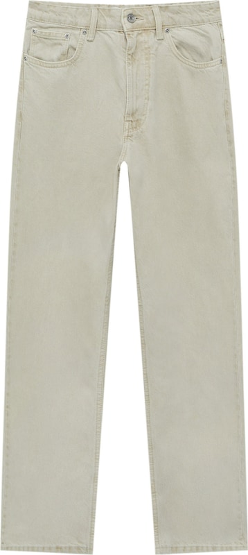 Pull&Bear Loosefit Jeans in Ecru Pull&Bear Loosefit Jeans in Ecru