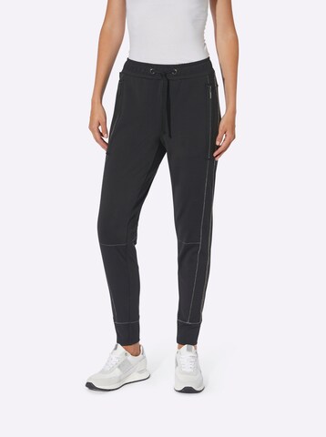 heine Regular Trousers in Black: front