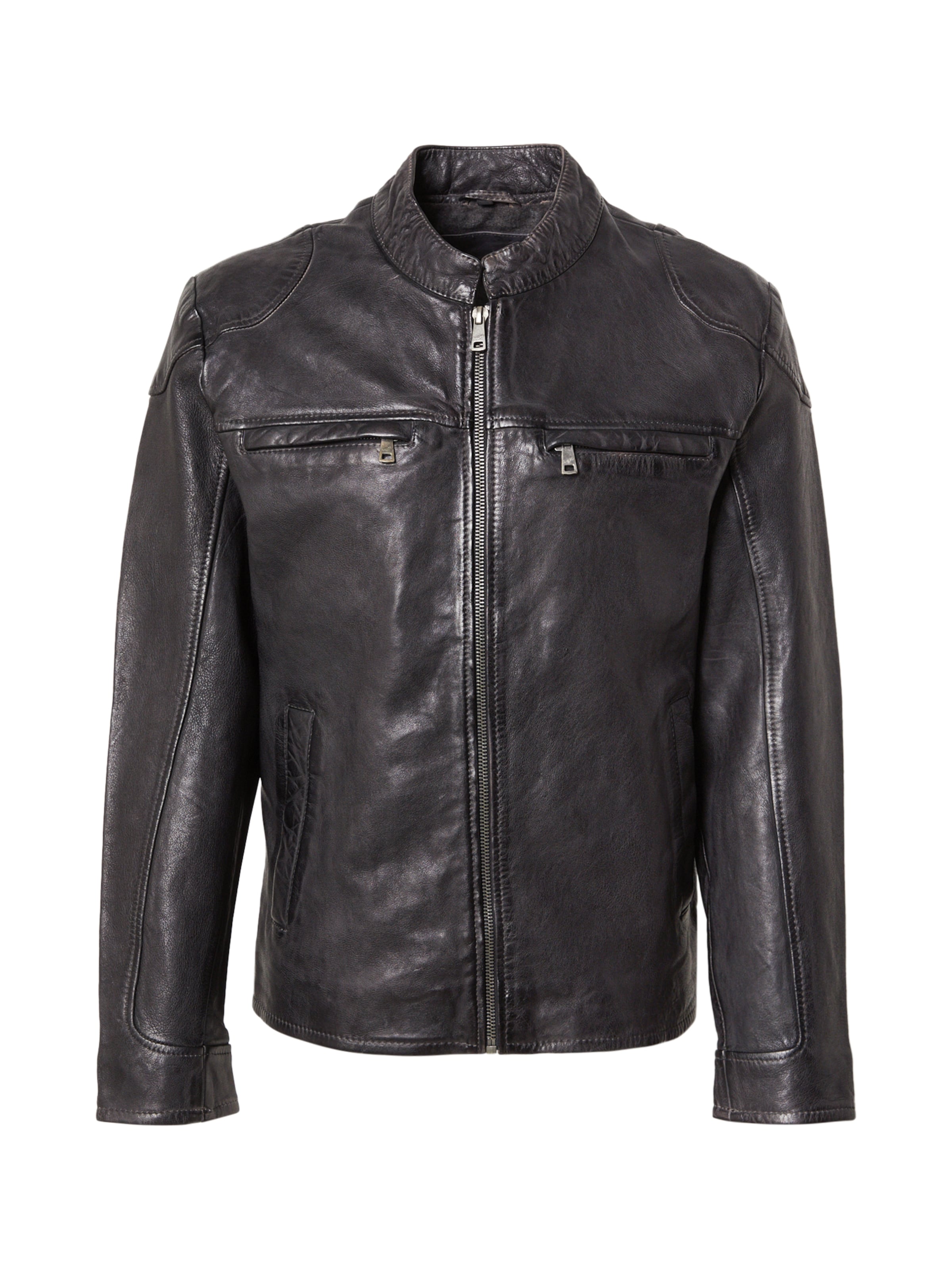 pelēks Mauritius Starpsezonu jaka 'Chopa': no priekšpuses