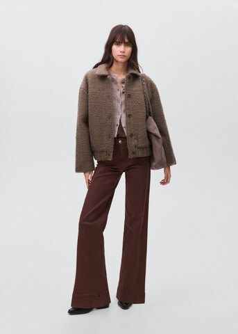 MANGO TEEN Between-Season Jacket in Brown