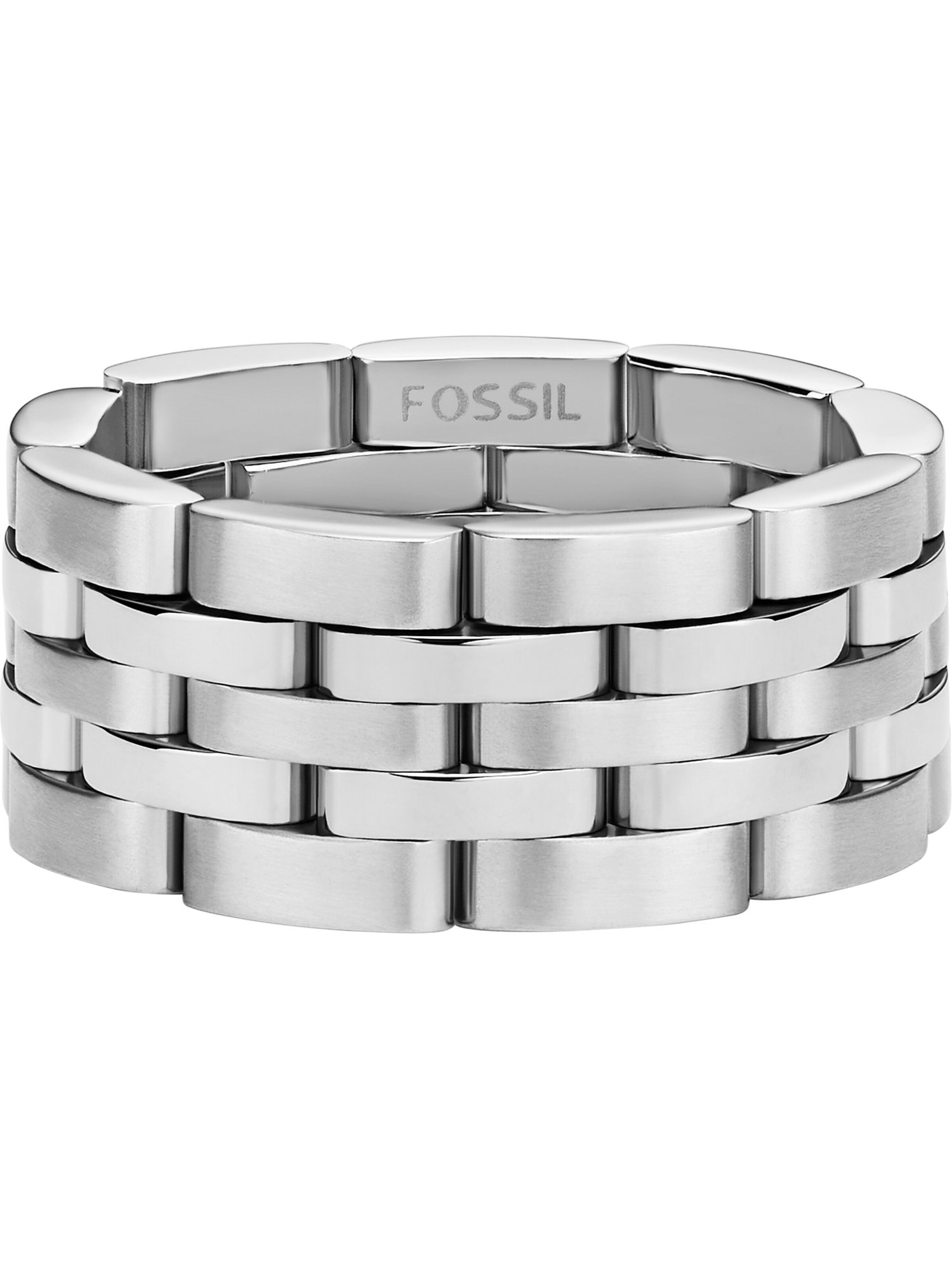 FOSSIL Ring 'Arden' in Silber: Vorderseite