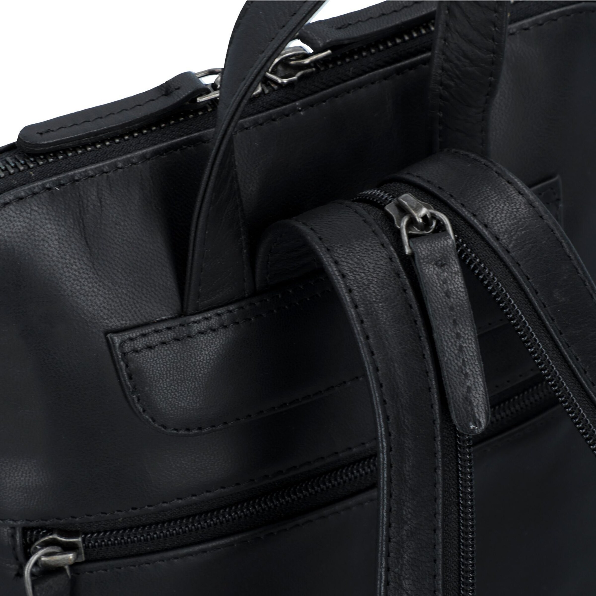 GREENBURRY Rucksack 'Fiorentina City' in Schwarz