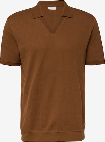 s.Oliver Shirt in Brown: front