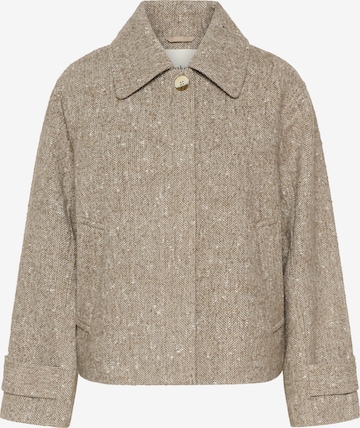 SOAKED IN LUXURY Tussenjas 'SLOleia' in Beige: voorkant