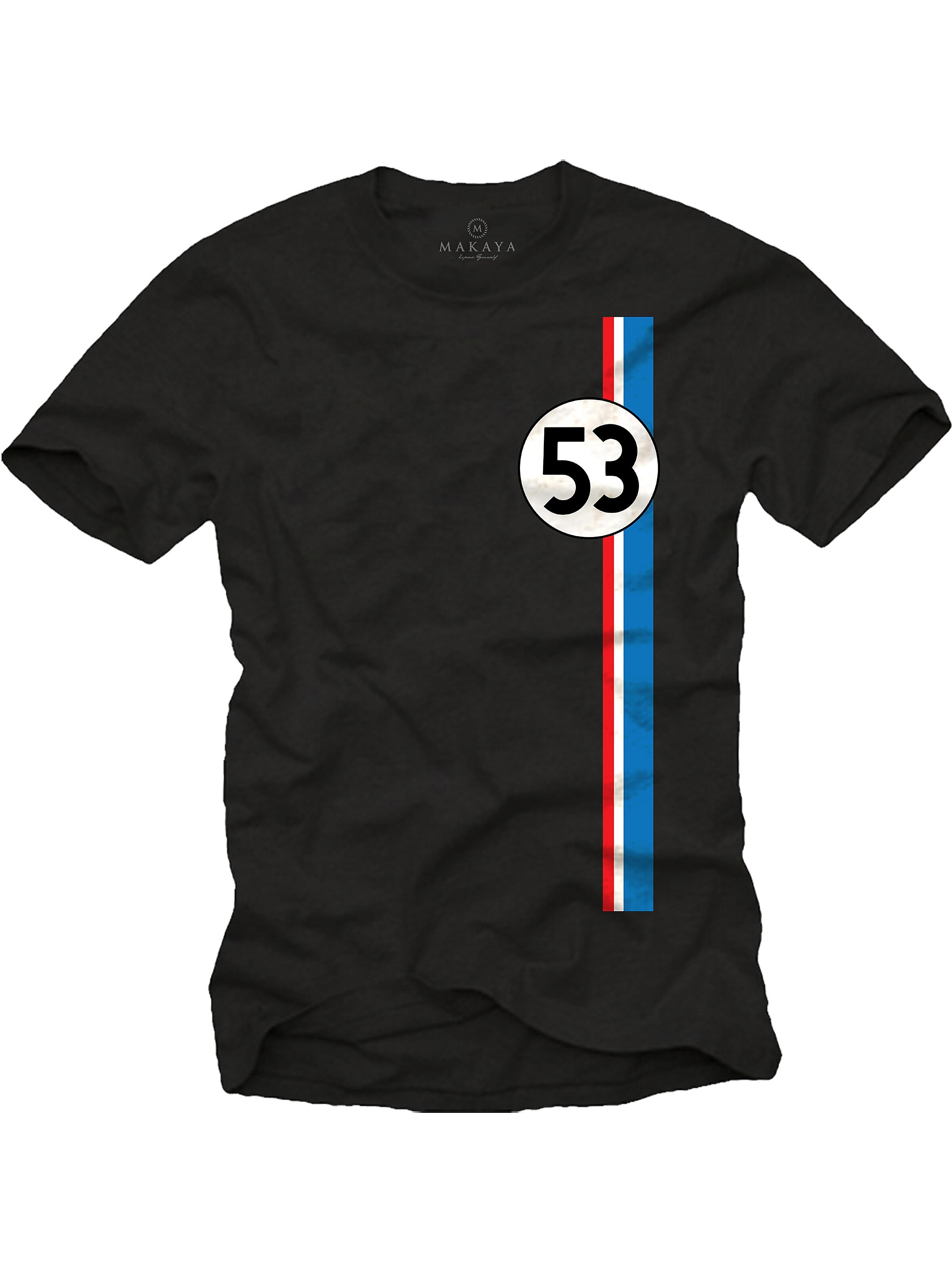 MAKAYA Shirt 'Herb-ie 53' in Black: front