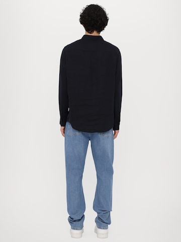 Regular fit Camicia di ARMANI EXCHANGE in blu