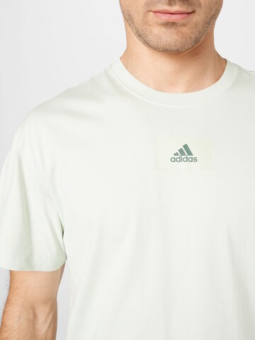 ADIDAS SPORTSWEAR Performance Shirt 'Essentials Feelvivid Drop Shoulder' in Green