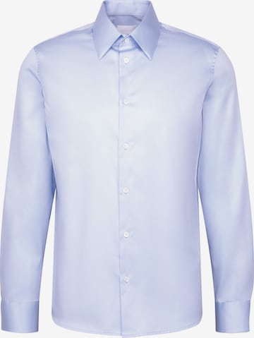SEIDENSTICKER Comfort fit Zakelijk overhemd in Blauw: voorkant