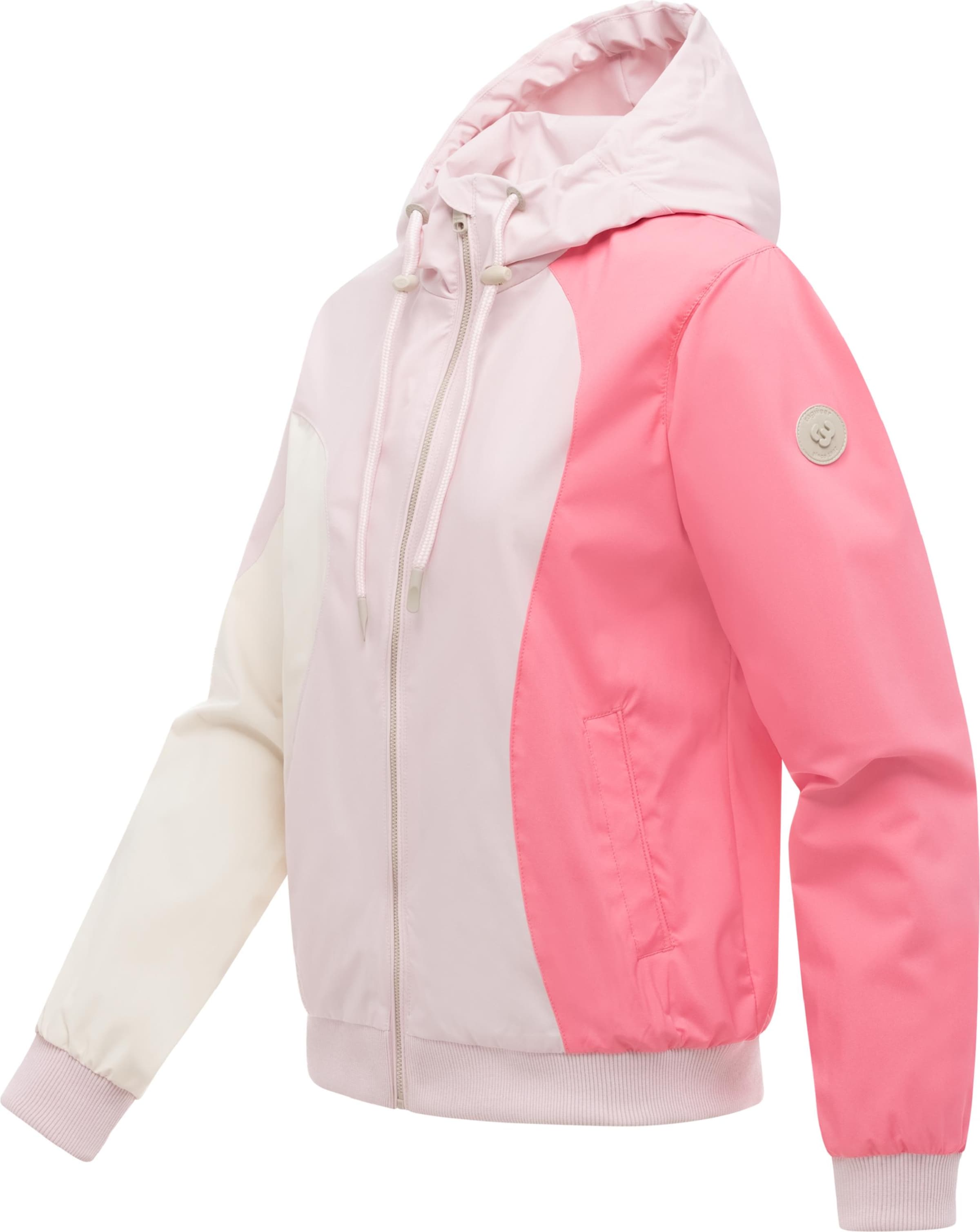 Veste outdoor 'Oggie Block' Ragwear en rose