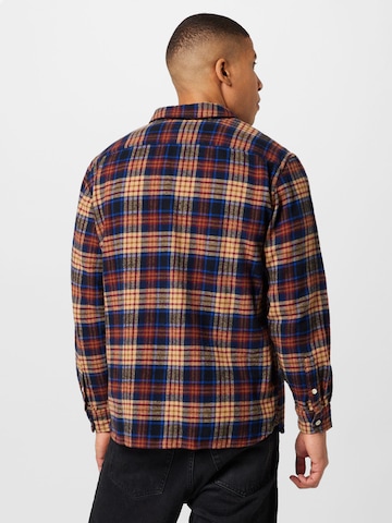 LEVI'S ® Comfort fit Button Up Shirt 'Jackson Worker' in Brown