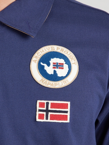 NAPAPIJRI Póló 'E-REFLECT' - kék