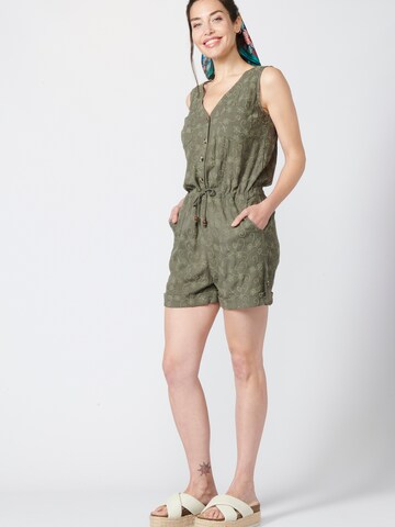 Tuta jumpsuit di KOROSHI in verde