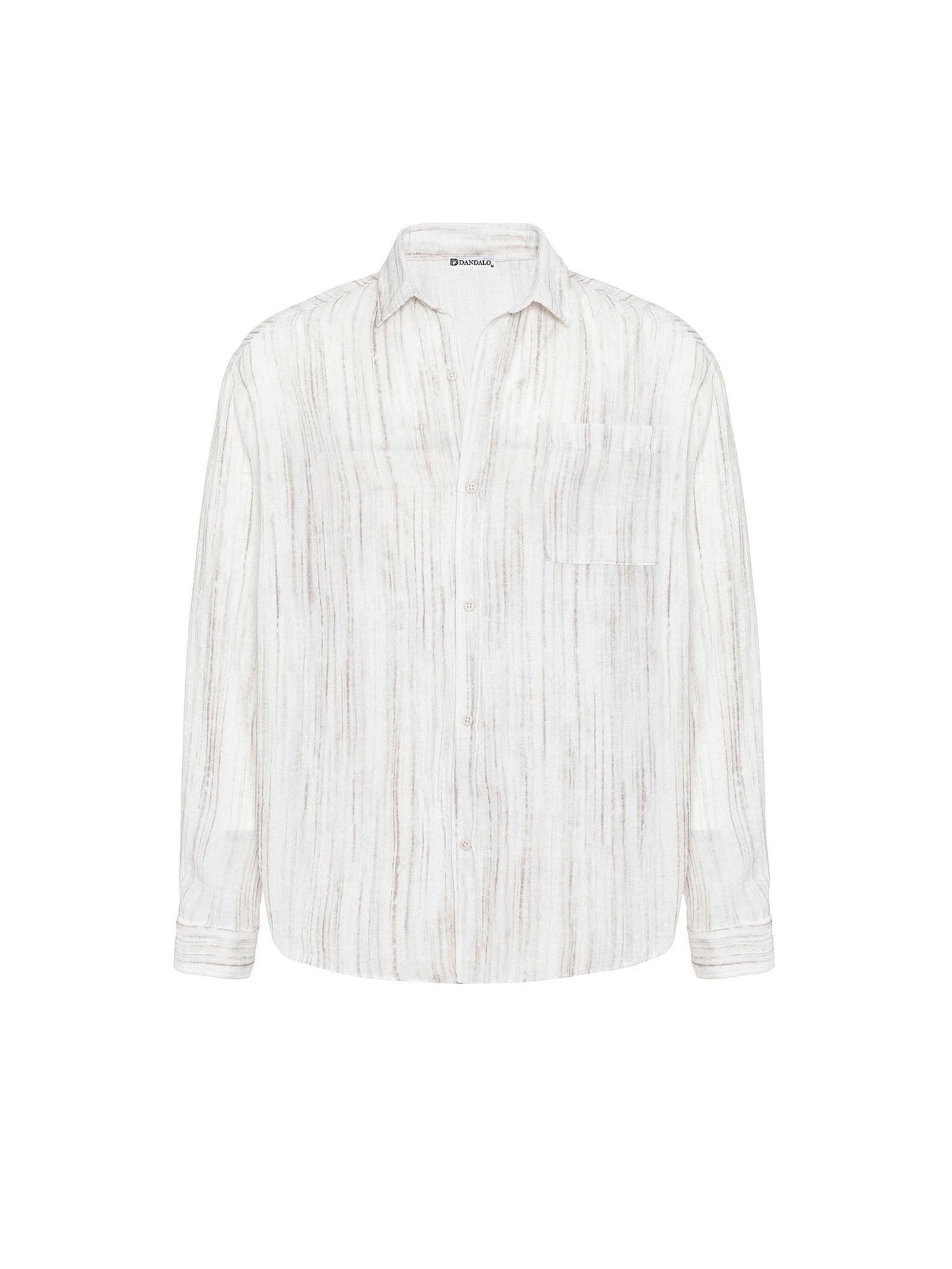 Dandalo Comfort Fit Hemd in Weiß: Vorderseite