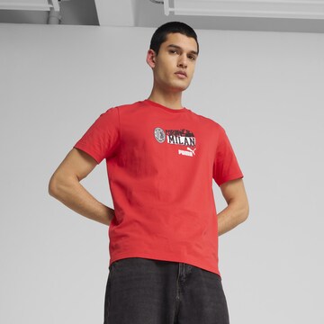 T-Shirt fonctionnel 'AC Milan' PUMA en rouge