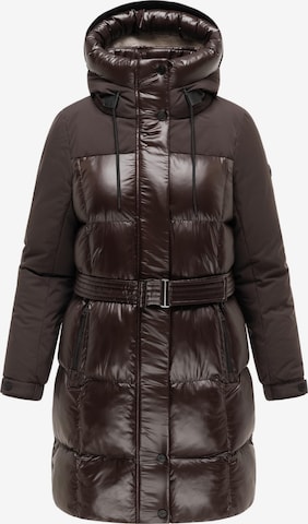 Cappotto invernale 'Mandelkuss' di NAVAHOO in marrone: frontale