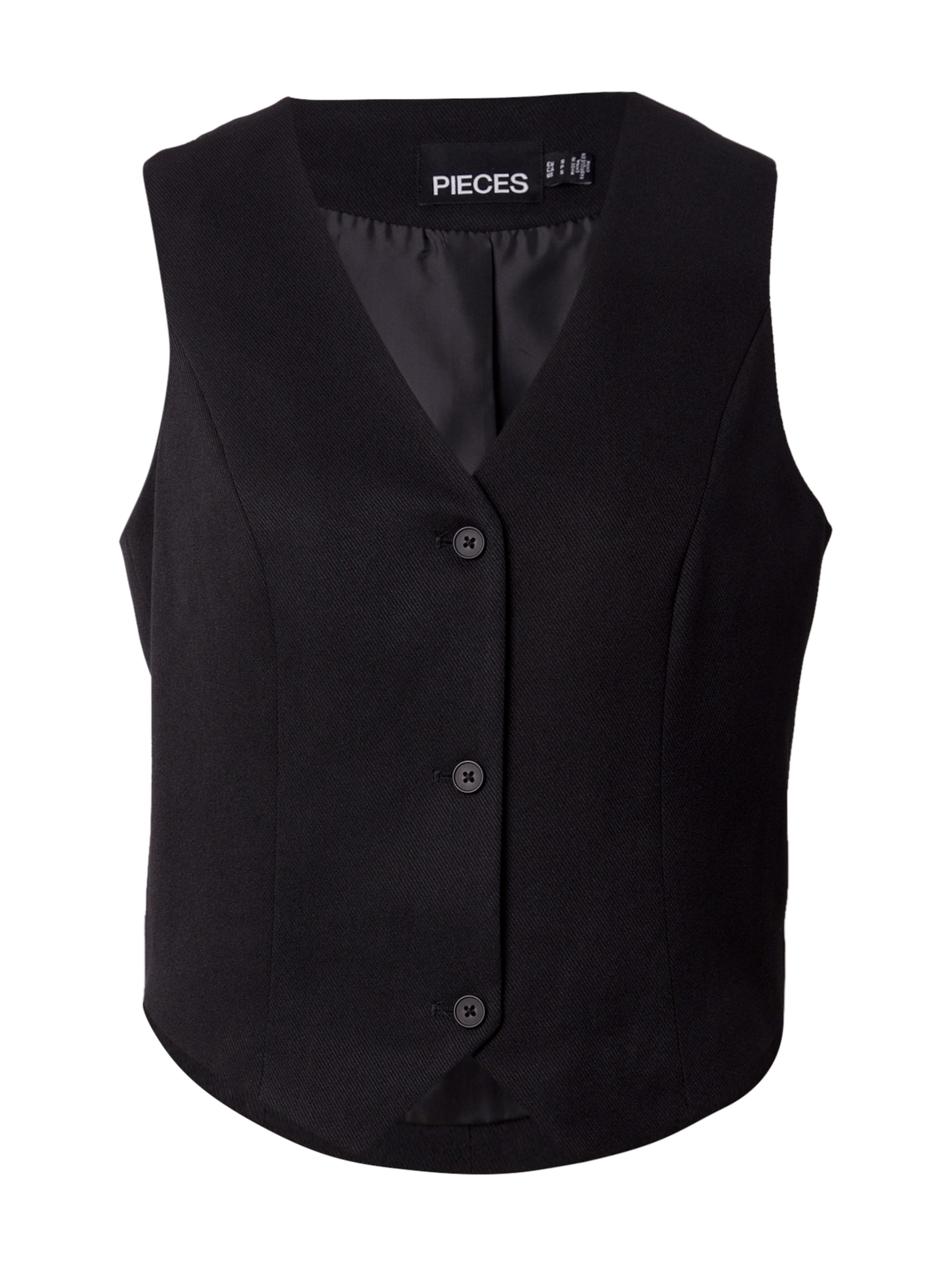 PIECES Ülikonnavest 'PCLAZZY' must, Tootevaade