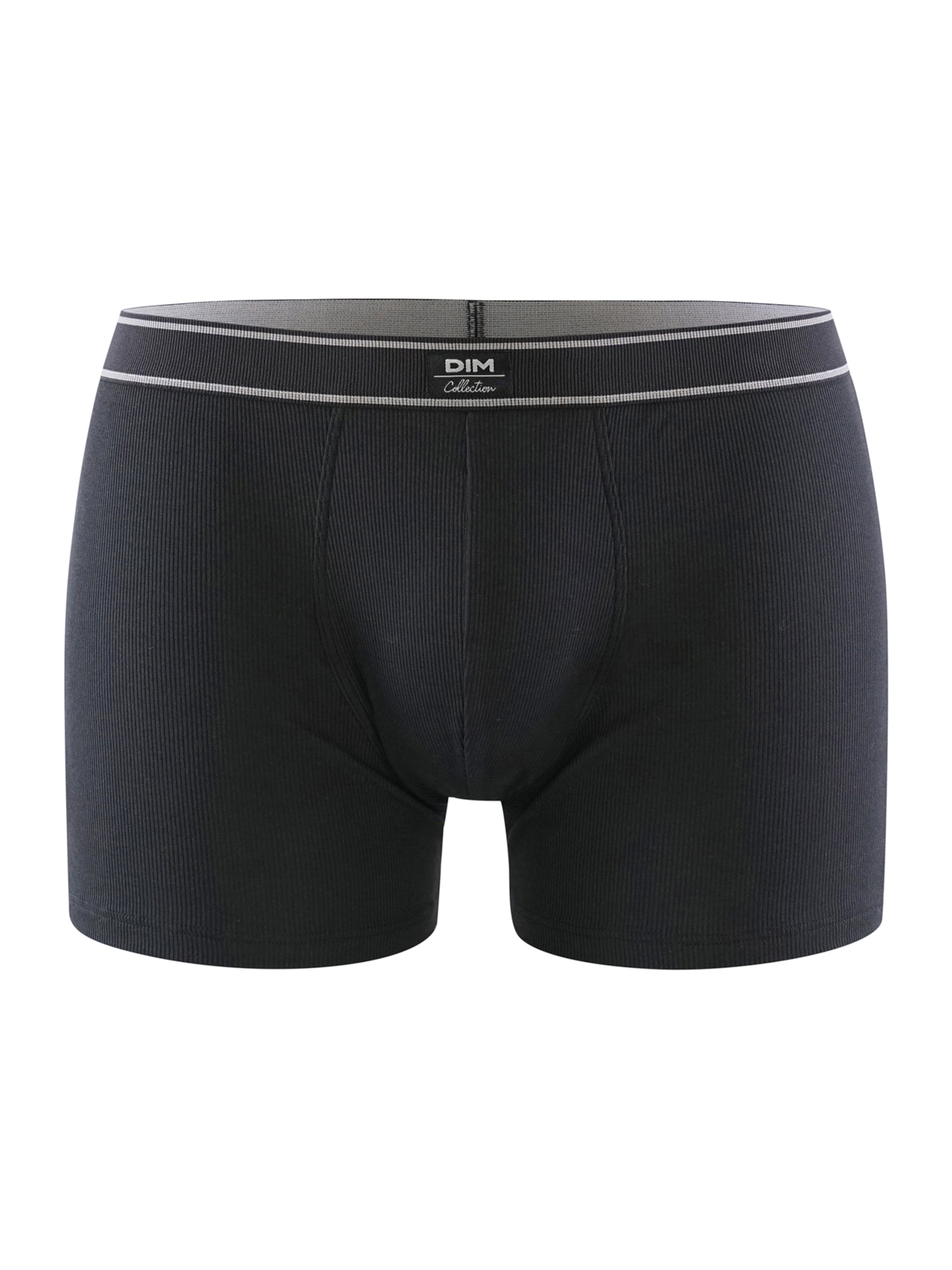 DIM Boxershorts ' Elegant ' in Zwart: voorkant