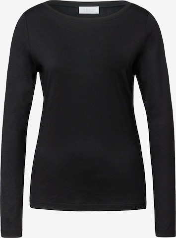 Street One Studio Shirt in Black: front