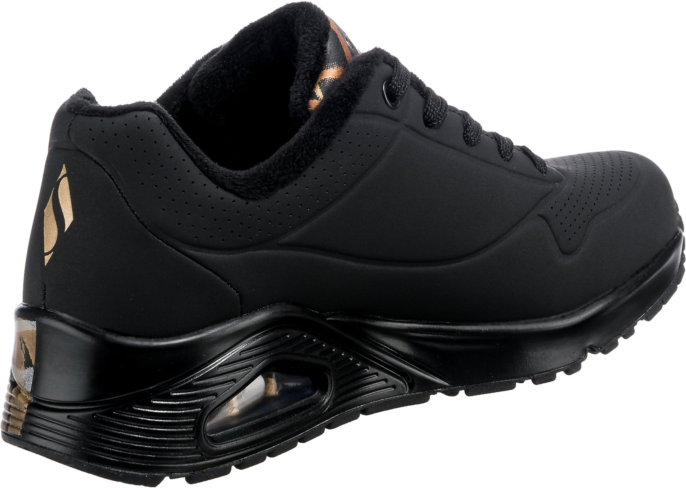 SKECHERS Sneaker 'Uno James' in Schwarz