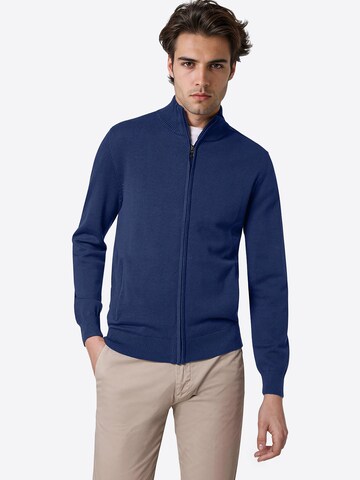 Vestes en maille PIERRE CARDIN en bleu : devant