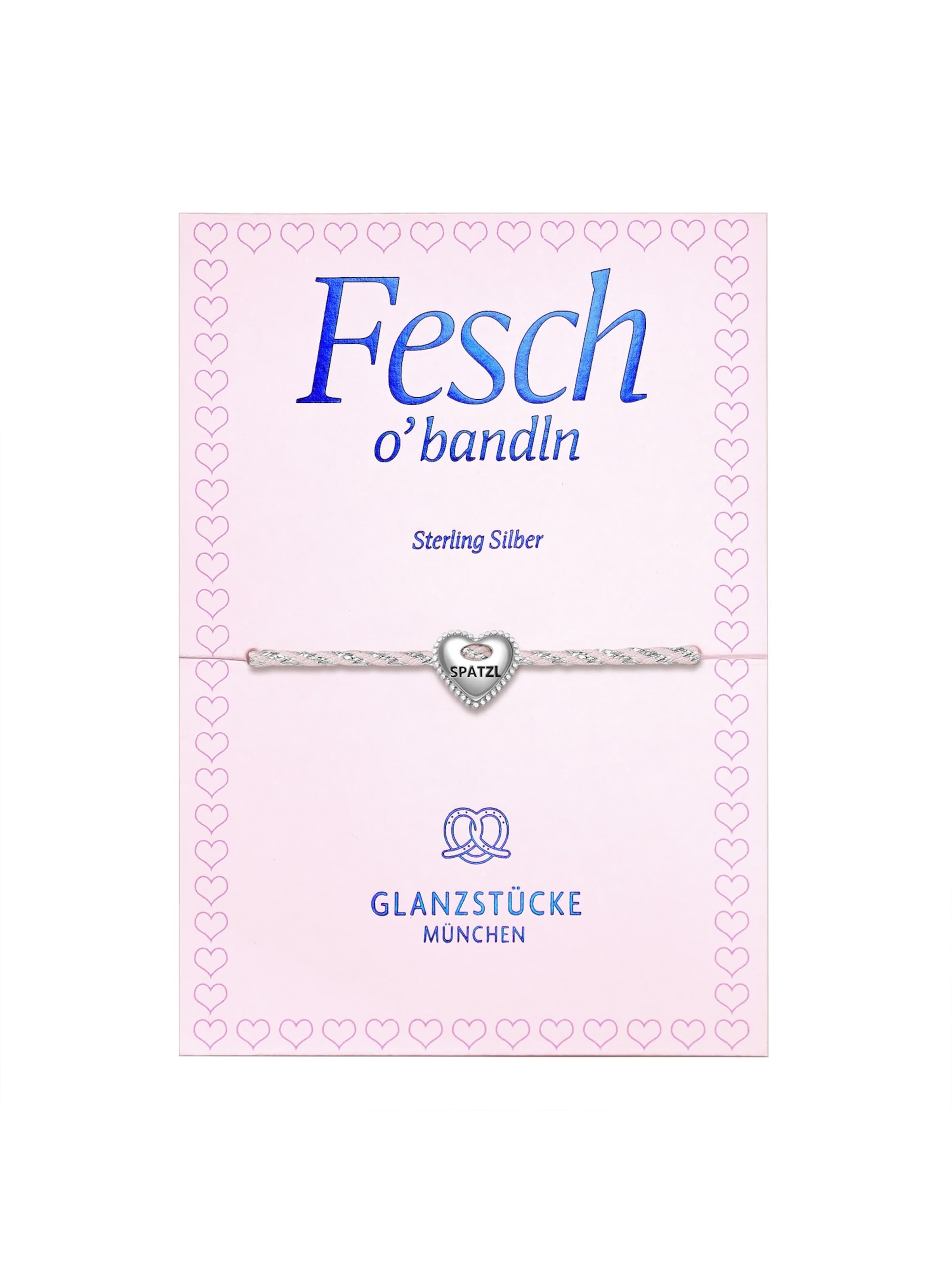 Braccialetto di Glanzstücke München in argento