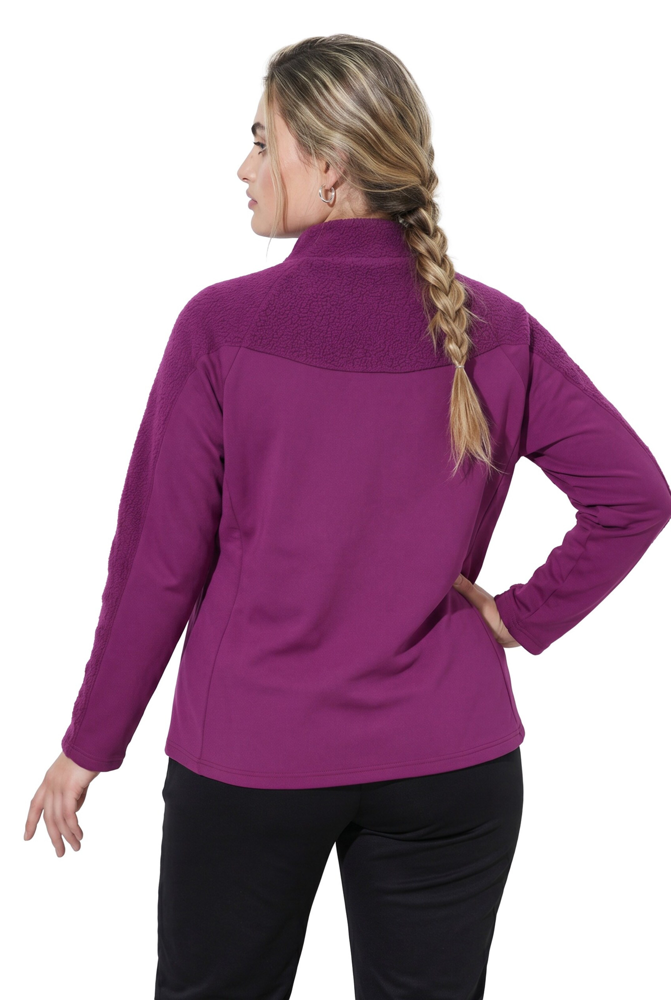 Ulla Popken Sweatshirt in Pink