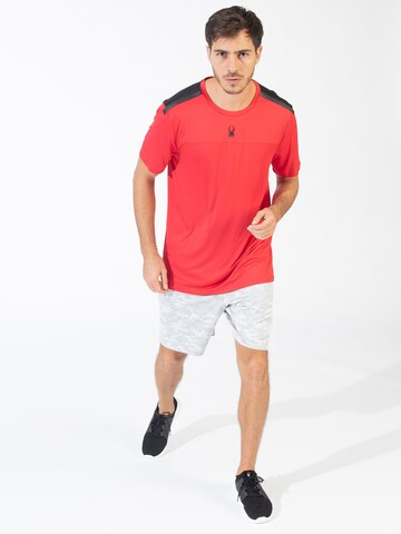 Maglia funzionale di Spyder in rosso