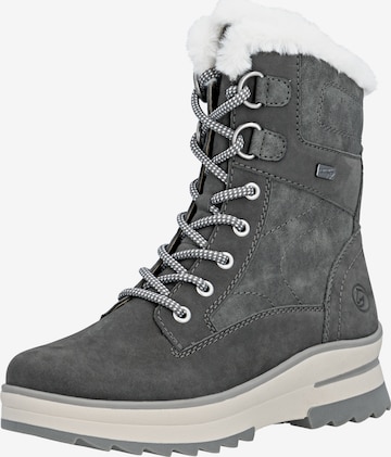 REMONTE Veterlaarsjes in Grijs: voorkant