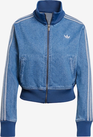 ADIDAS ORIGINALS Collegetakki 'Adicolor Denim Track' värissä sininen: etupuoli