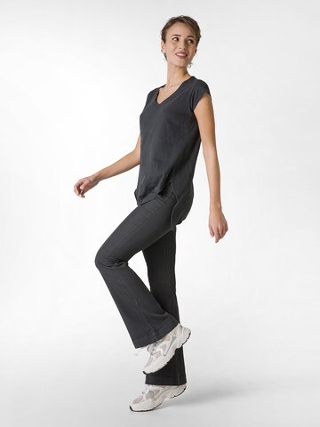 évasé Pantalon DEHA en noir