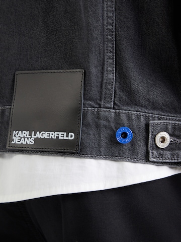 KARL LAGERFELD JEANS Демисезонная куртка в Серый