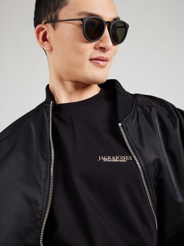 Maglietta 'JORBOSTON' di JACK & JONES in nero