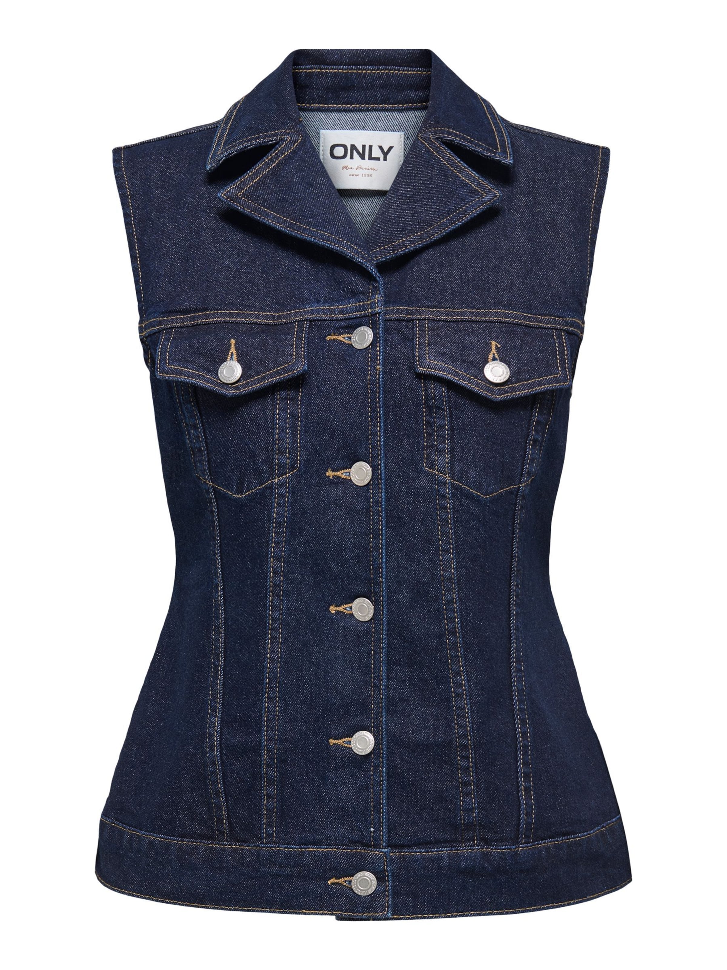 Gilet 'ONLJoana' di ONLY in blu: frontale