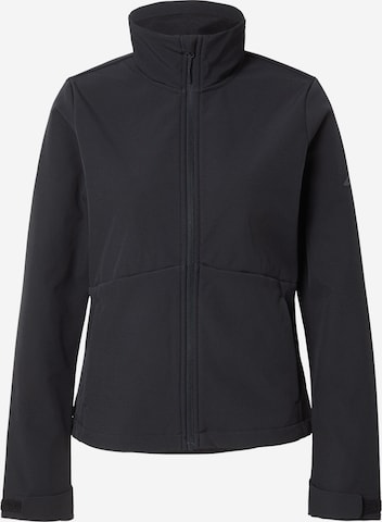 4F Urheilutakki värissä musta: etupuoli