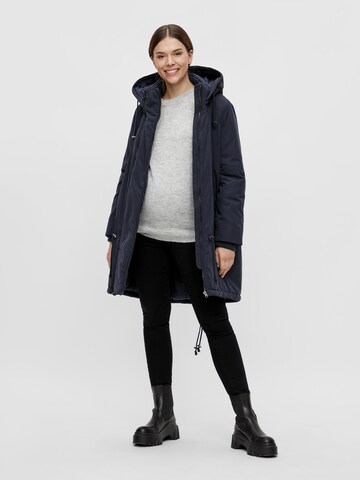 Parka d’hiver 'Tikkamaddy' MAMALICIOUS en bleu