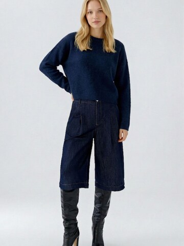 OUI Pullover 'NILA' in Blau: Vorderseite