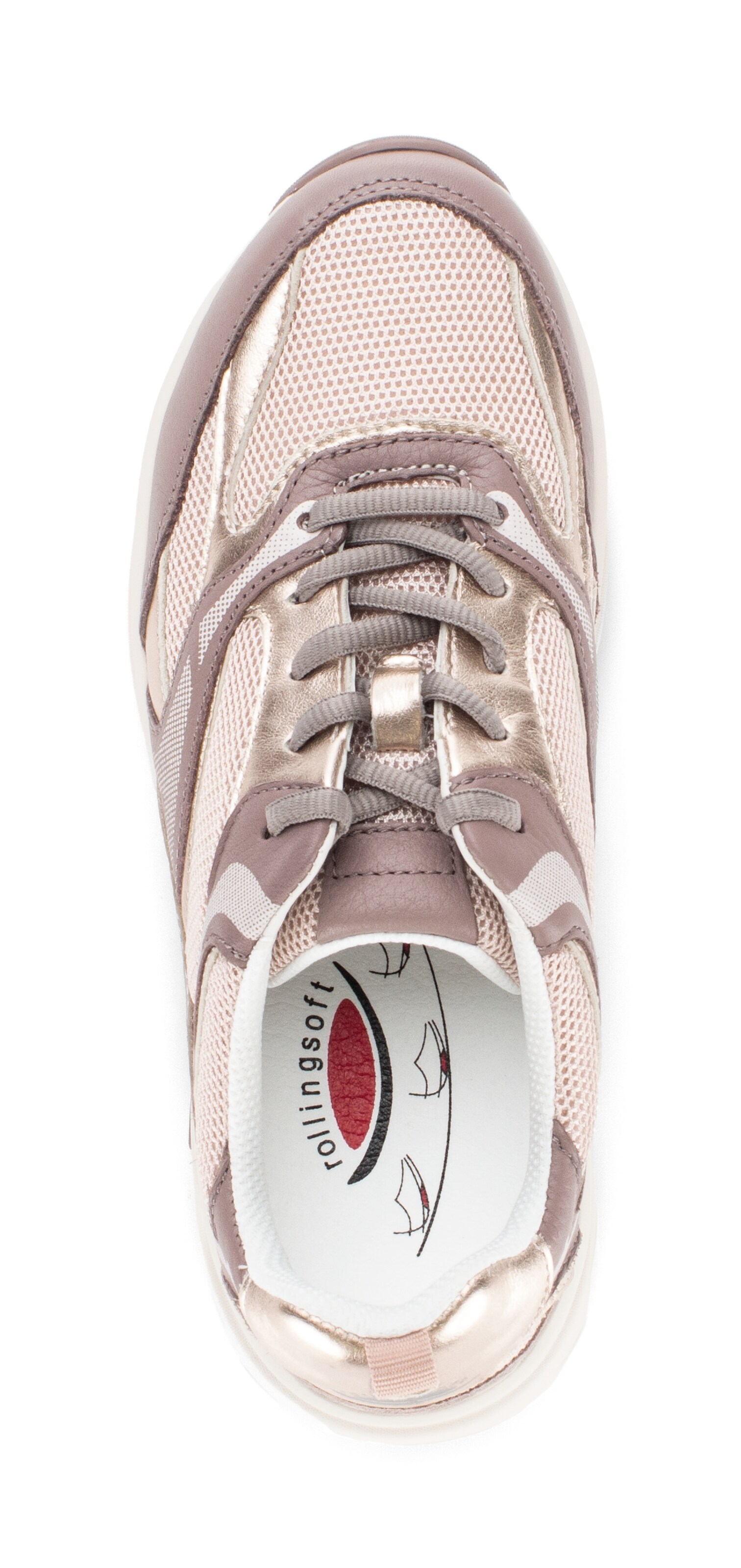 Gabor Rollingsoft Sneaker in Pink