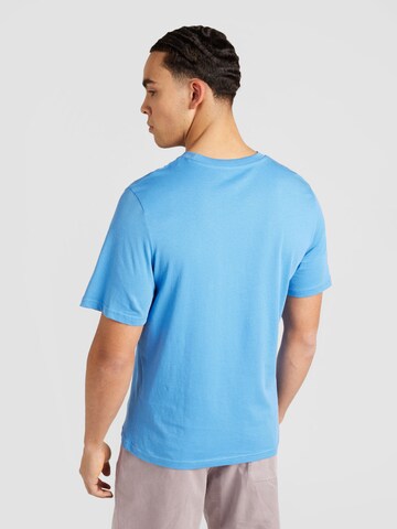 T-Shirt 'FLORALS' JACK & JONES en bleu