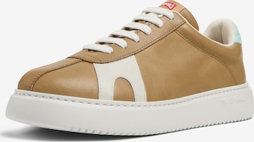 Sneaker bassa ' Runner K21 Twins ' di CAMPER in marrone: frontale