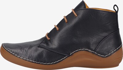 COSMOS COMFORT Chaussure à lacets en bleu marine / marron, Vue avec produit