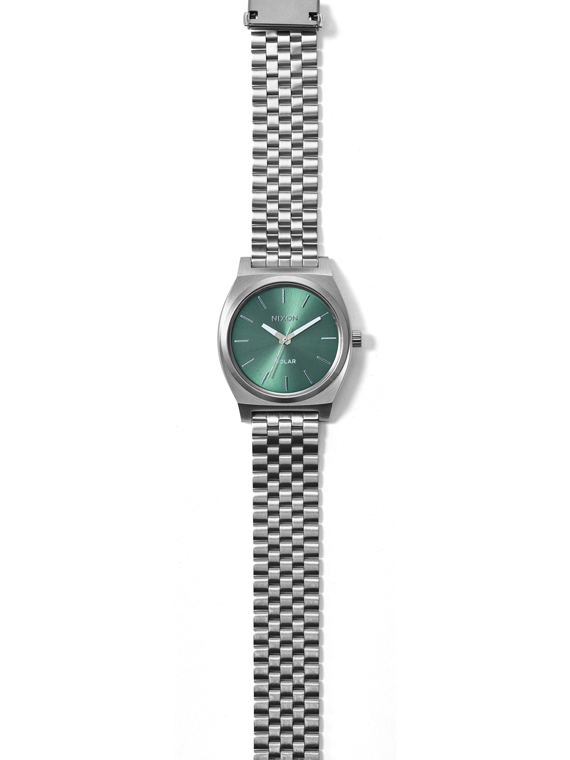 Nixon - Relógios analógicos 'Time Teller Solar' em prata