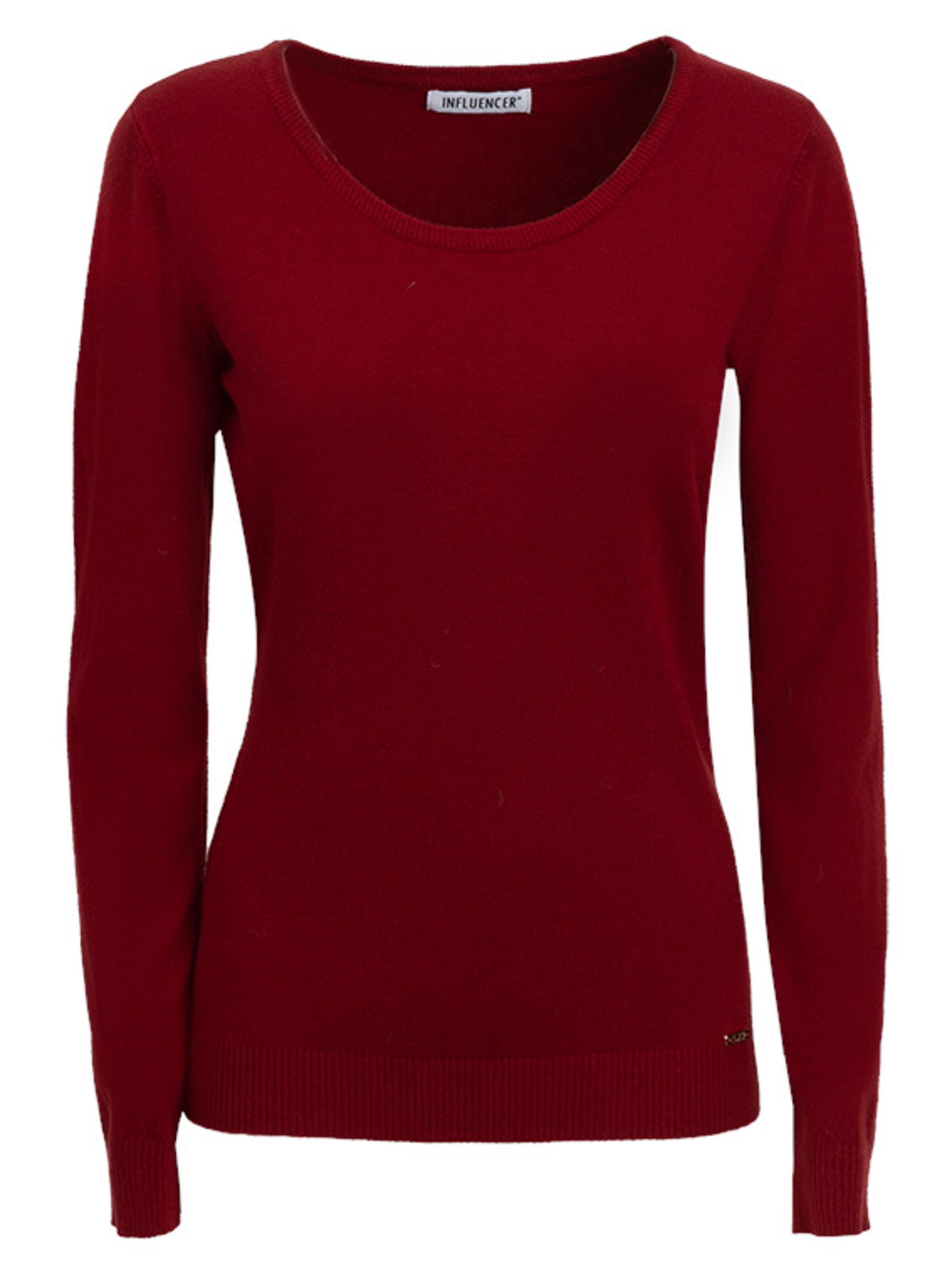 Influencer Sveter - Červená: predná strana