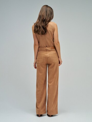 Salsa Jeans Loosefit Chino in Bruin